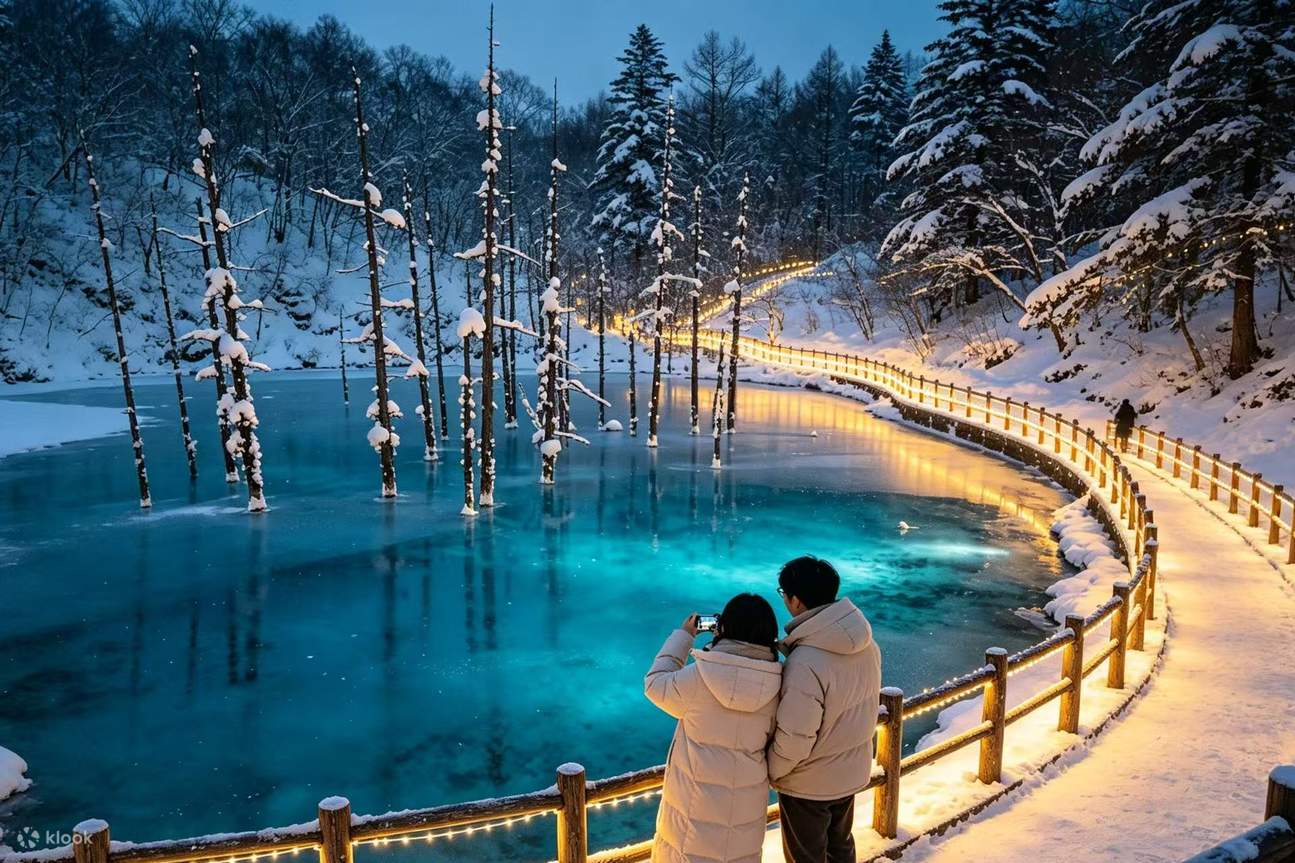 Optional Snowmobile | Hokkaido Winter Day Tour | Asahiyama Zoo
